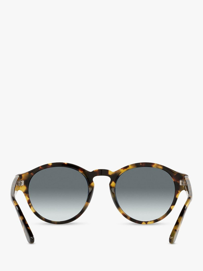 Giorgio Armani oval sunglasses yellow Havana grey gradient - British product