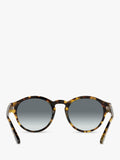 Giorgio Armani oval sunglasses yellow Havana grey gradient - British product