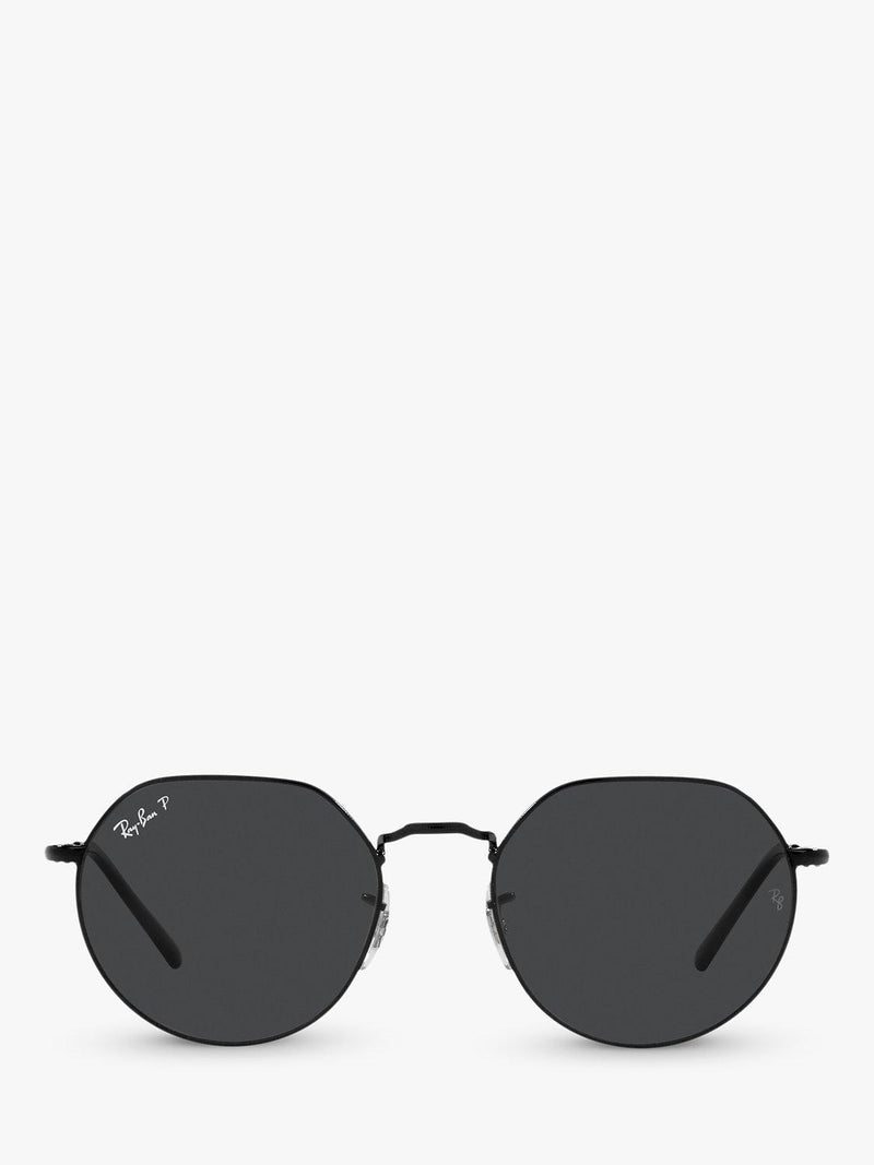 Ray-Ban Jack polarised hexagonal sunglasses 53mm (British brand)