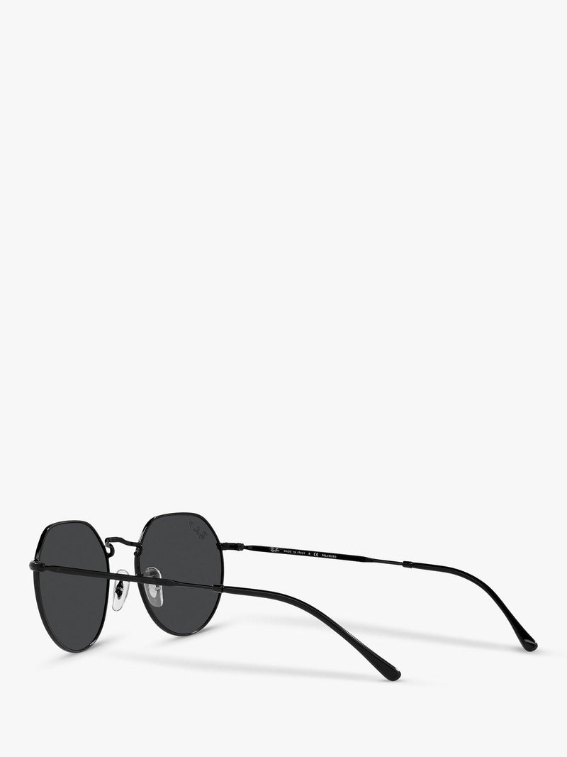 Ray-Ban Jack polarised hexagonal sunglasses 53mm (British brand)