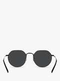 Ray-Ban Jack polarised hexagonal sunglasses 53mm (British brand)