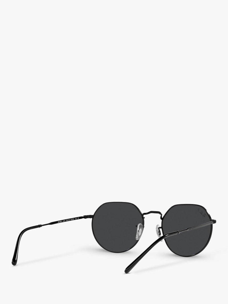 Ray-Ban Jack polarised hexagonal sunglasses 53mm (British brand)