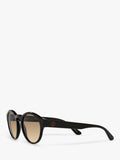 Giorgio Armani oval sunglasses black beige gradient, imported from the UK