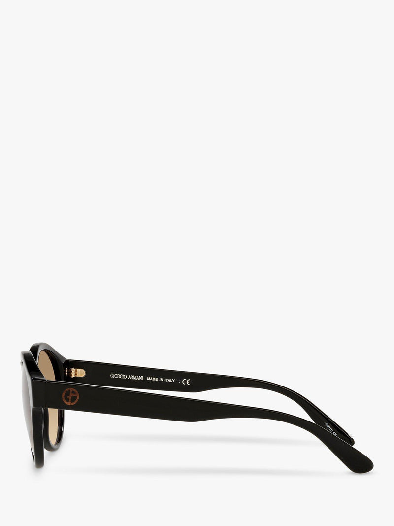 Giorgio Armani oval sunglasses black beige gradient, imported from the UK