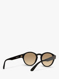 Giorgio Armani oval sunglasses black beige gradient, imported from the UK