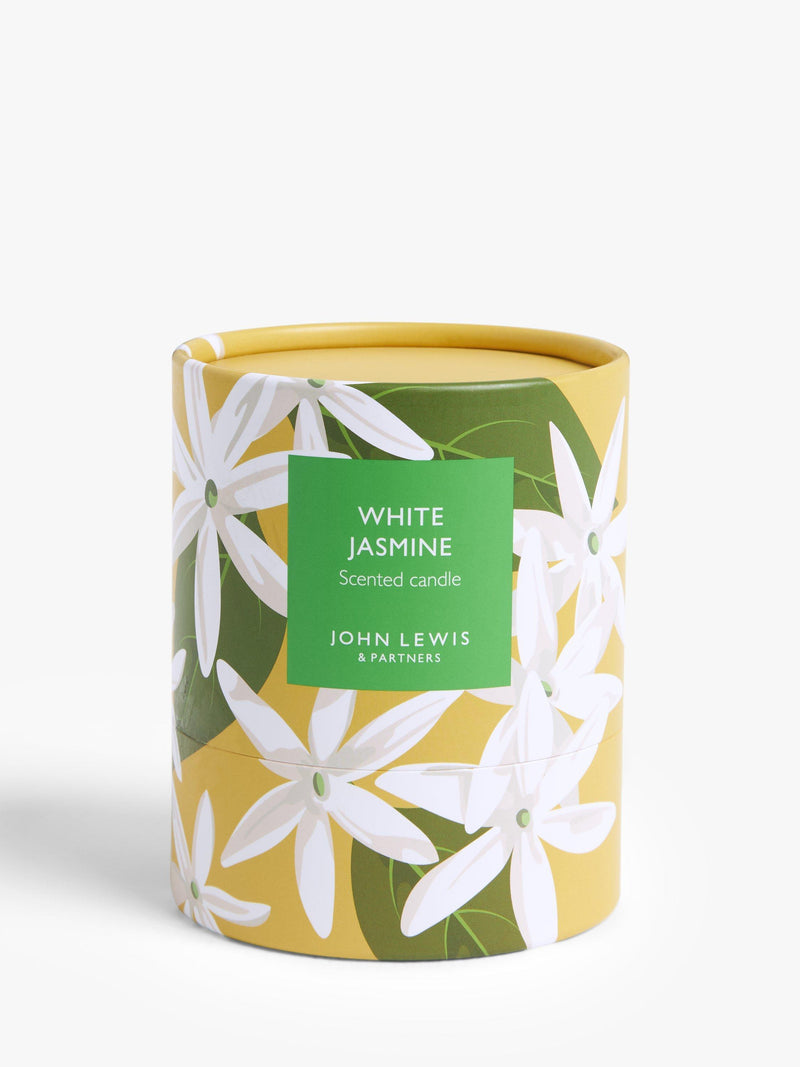 John Lewis jasmine scented candle 200g jar, imported from the UK