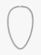 John Lewis HUGO BOSS Men's Curb Chain Necklace Silver 61cm- Buy online at McGrocer