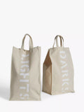 John Lewis laundry totes set of 2, cotton blend (British brand)