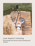 WaterRower Performance Ergometer rowing machine with water resistance and oak construction (British brand)
