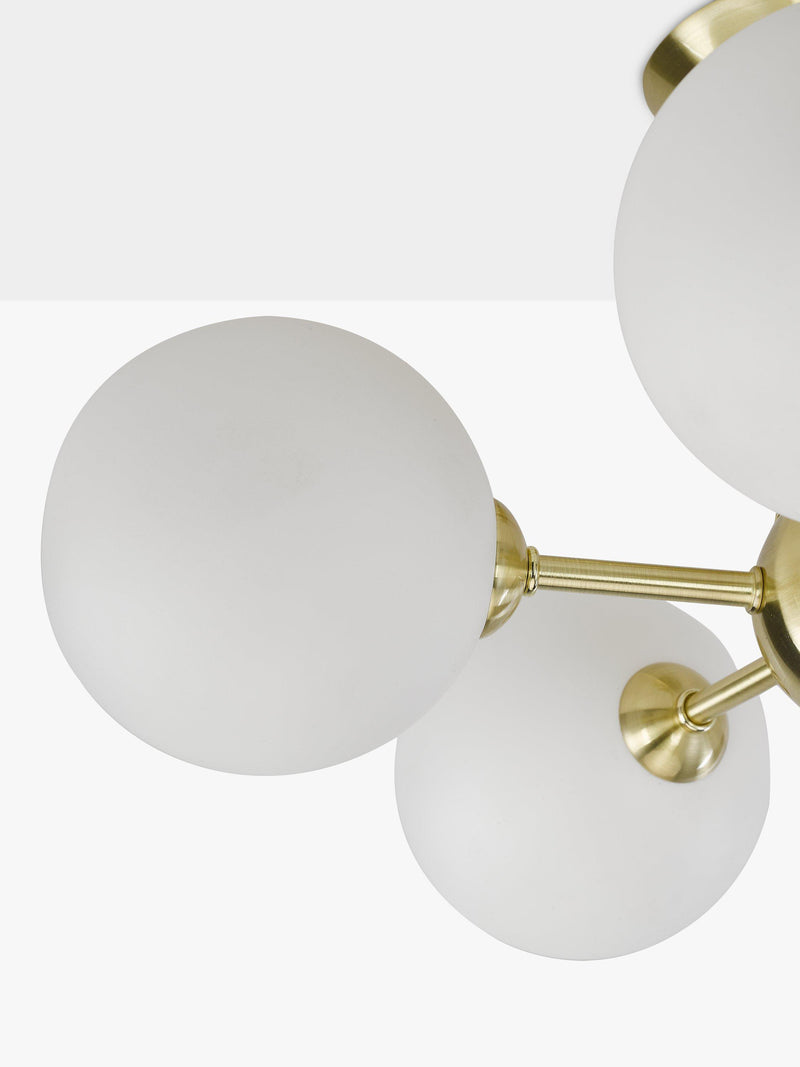 John Lewis satellite semi flush ceiling light 46cm - British product