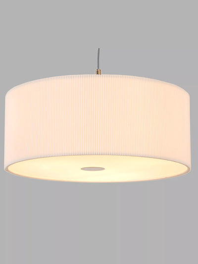 John Lewis John Lewis Micropleated Diffuser Ceiling Light, White- Buy online at McGrocer