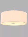 John Lewis micropleated diffuser ceiling light white, imported from the UK