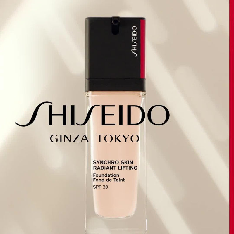 Shiseido Synchro Skin Radiant Lifting Foundation 30ml, imported from the UK