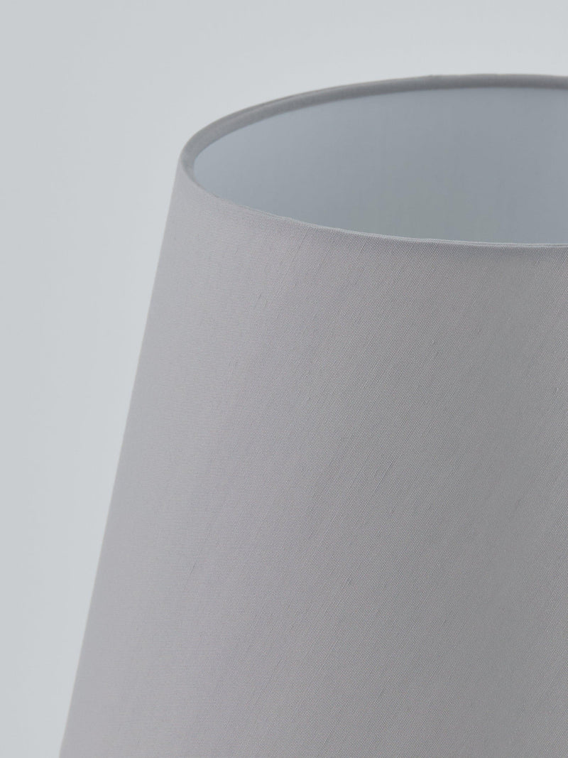 John Lewis crystal column table lamp clear large, imported from the UK