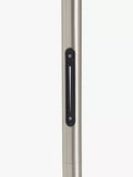 John Lewis torchiere LED floor lamp nickel finish, UK version