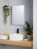 John Lewis white gloss mirrored bathroom cabinet 60x40x14cm, UK version