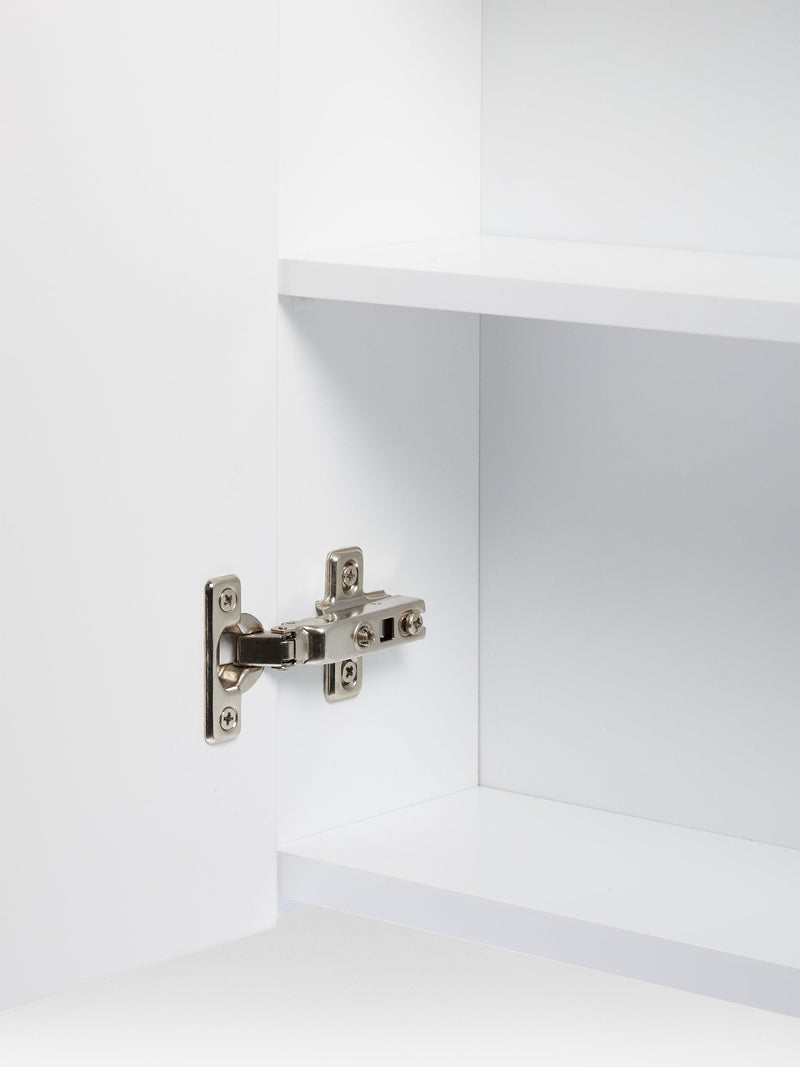 John Lewis white gloss mirrored bathroom cabinet 60x40x14cm, UK version