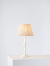 John Lewis John Lewis Candlestick Table Lamp, White- Buy online at McGrocer