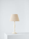 John Lewis candlestick table lamp white 46cm - British product