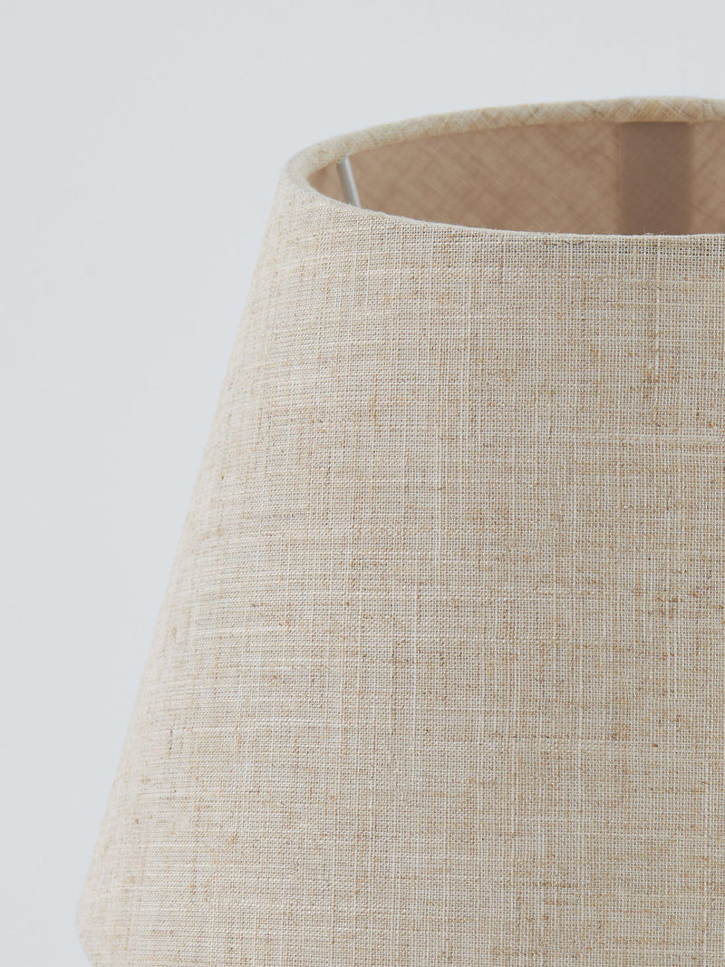 John Lewis candlestick table lamp white 46cm - British product