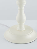 John Lewis candlestick table lamp white 46cm - British product
