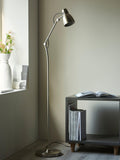 John Lewis Tony floor lamp adjustable head steel, UK version