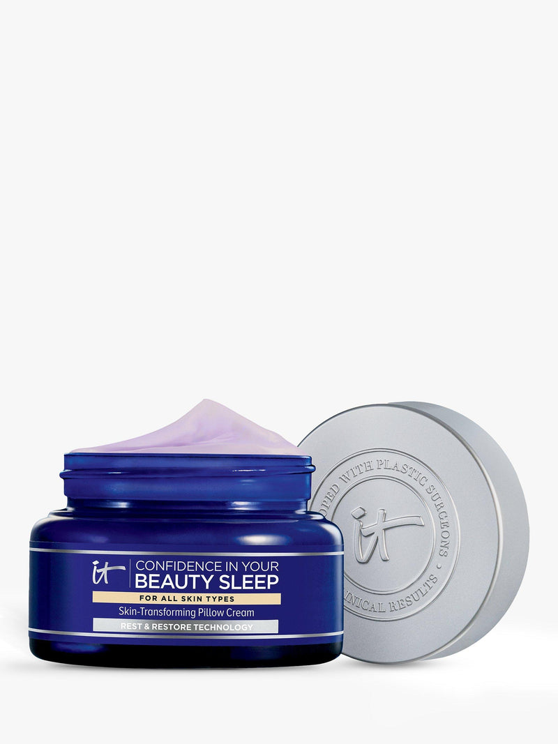 IT Cosmetics anti-ageing night cream with hyaluronic acid, UK version