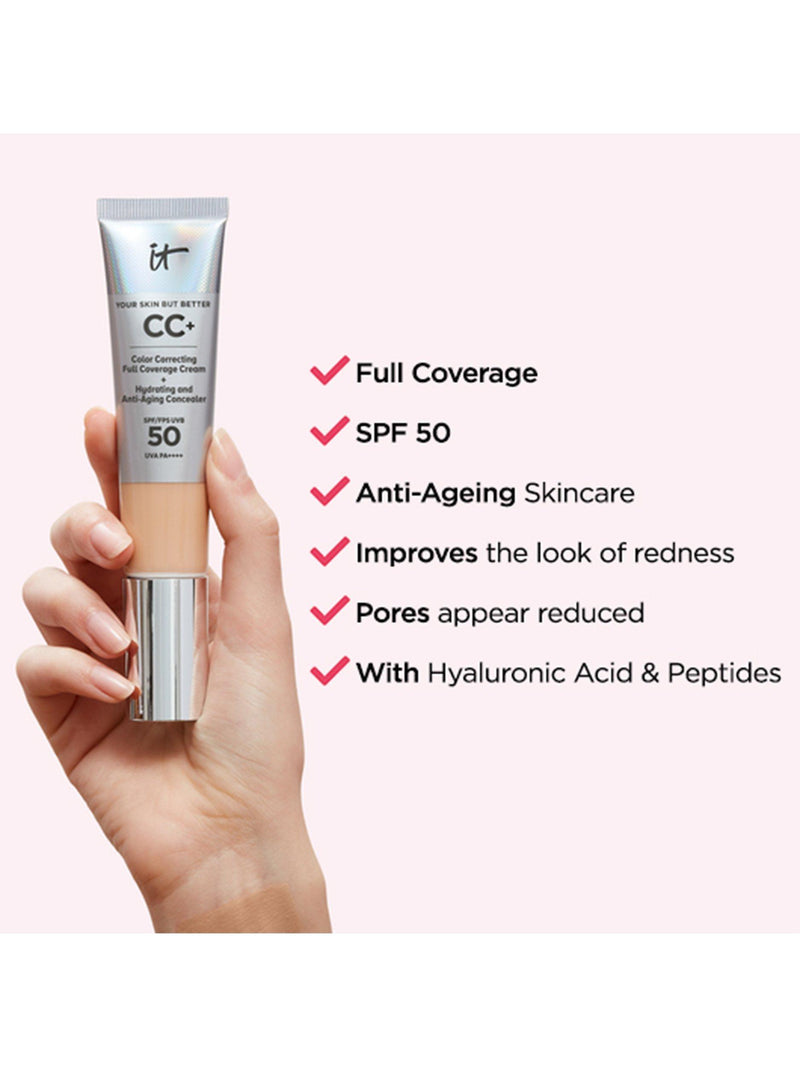 IT Cosmetics CC+ Cream SPF 50 32ml (British brand)