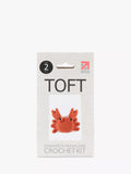 TOFT Mini Cedric the Crab crochet kit 50g - British product