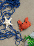 TOFT Mini Cedric the Crab crochet kit 50g - British product