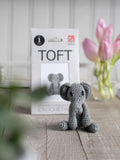 TOFT Mini Bridget the Elephant crochet kit, UK version