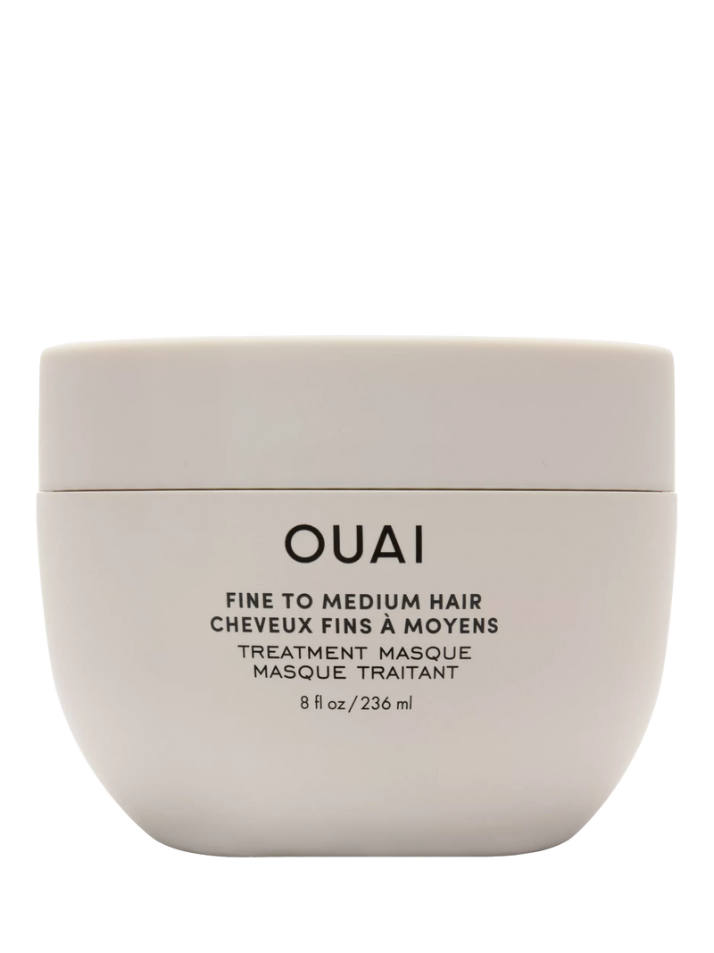 OUAI Fine/Medium Hair Treatment Masque 236ml, imported from the UK