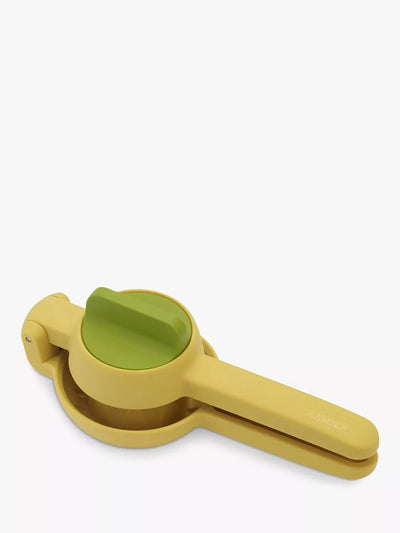 John Lewis Dual-Action Citrus Press for Lemons, Limes, and Small Oranges in Bright Yellow- Buy online at McGrocer