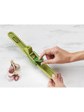 Joseph Joseph garlic press lime green, imported from the UK