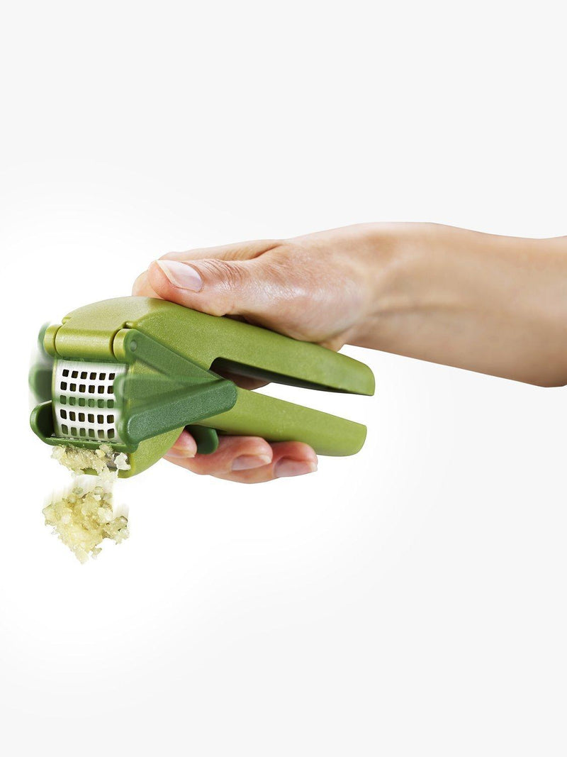 Joseph Joseph garlic press lime green, imported from the UK