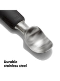 OXO non-slip stainless steel ice cream scoop (British brand)