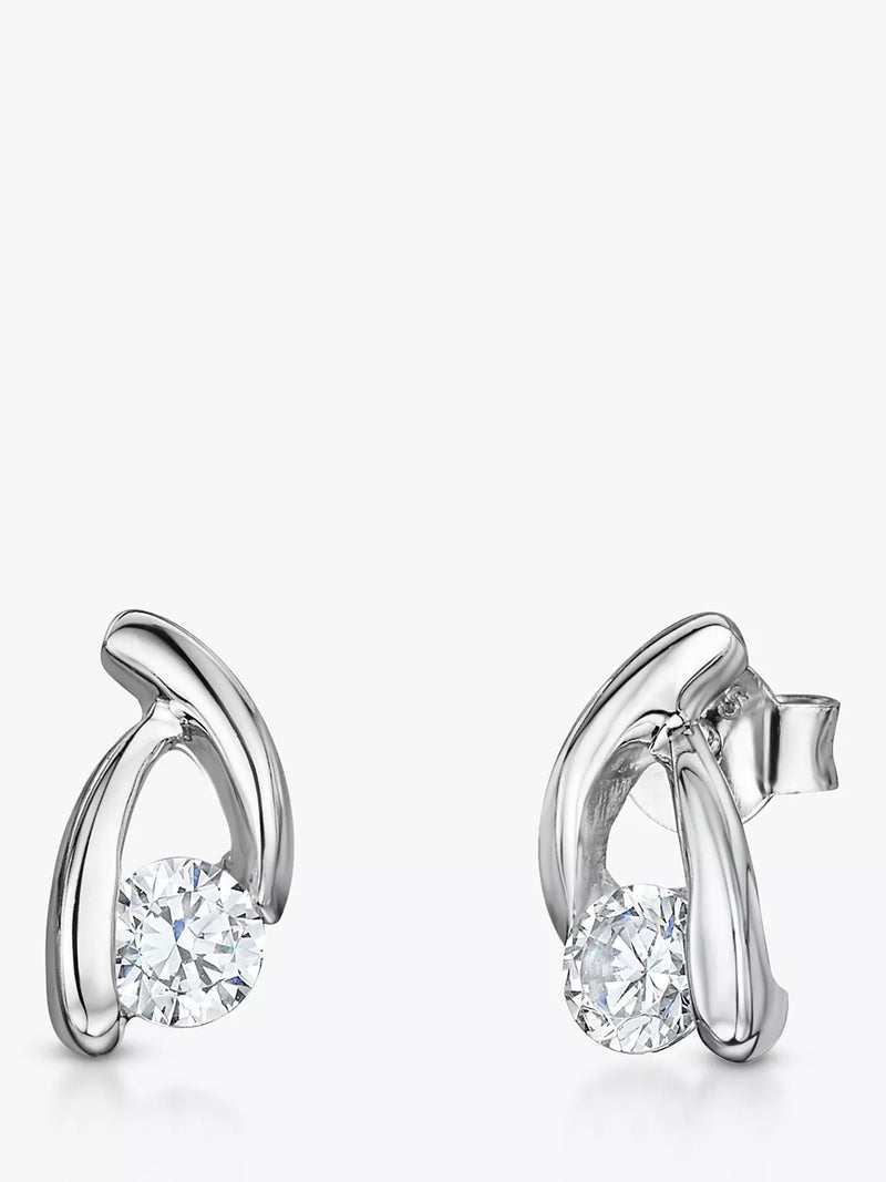 Jools by Jenny Brown Wishbone Stud Earrings