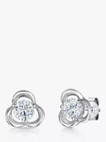 Jools by Jenny Brown Open Petal Stud Earrings, Gold