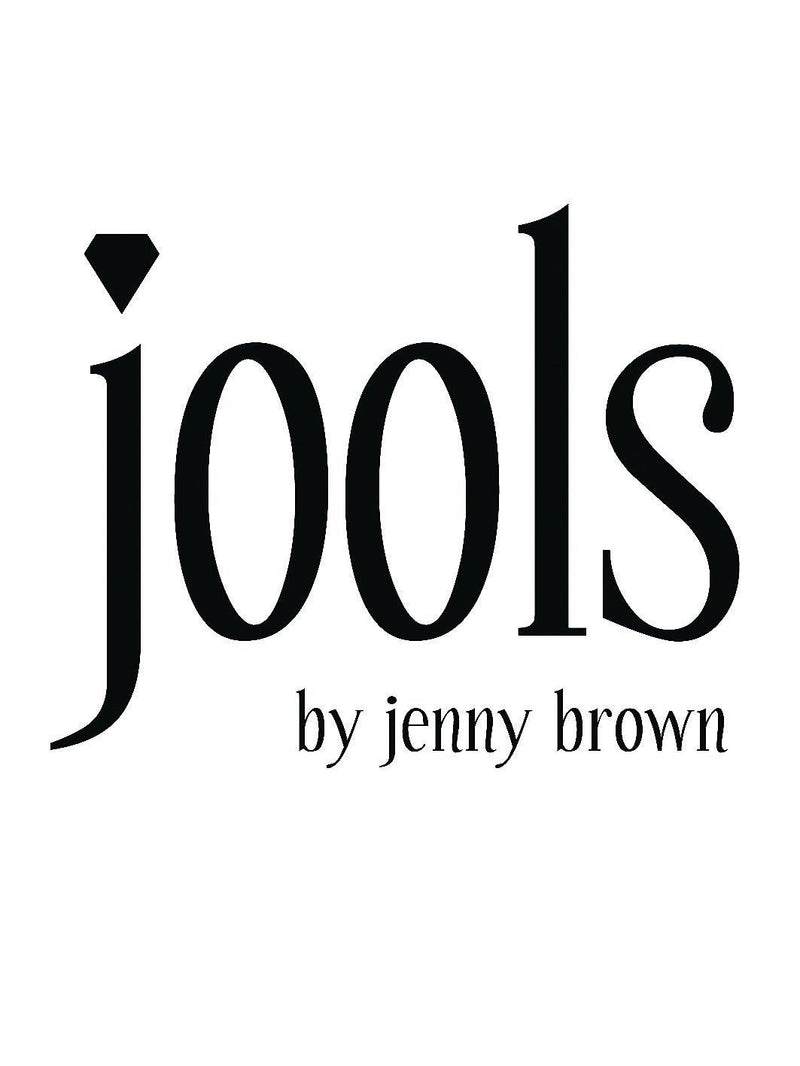 Jools by Jenny Brown cubic zirconia snowflake stud earrings, imported from UK