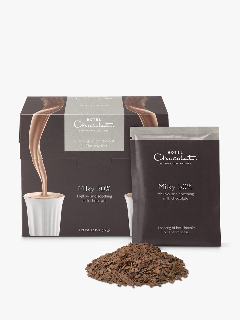 Hotel Chocolat hot chocolate drink sachets 350g, UK version