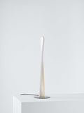 John Lewis Twist LED table lamp brushed chrome 50.5cm, UK version