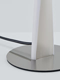 John Lewis Twist LED table lamp brushed chrome 50.5cm, UK version