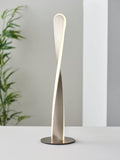 John Lewis Twist LED table lamp brushed chrome 50.5cm, UK version