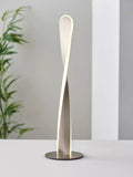 John Lewis Twist LED table lamp brushed chrome 50.5cm, UK version