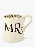 Emma Bridgewater Black Toast mugs set of 2 300ml - British product