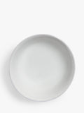 John Lewis Leckford stoneware cereal bowl 16cm grey, imported from the UK