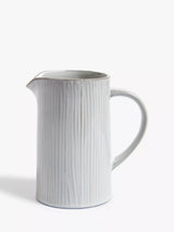 John Lewis John Lewis Leckford Stoneware Sauce Jug Grey 560ml- Buy online at McGrocer
