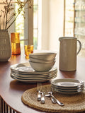 John Lewis Leckford stoneware dinner plate 27.8cm, imported from the UK