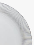 John Lewis Leckford stoneware salad plate grey 21.8cm - British product