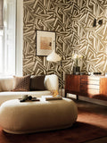 Harlequin Transverse Wallpaper with angular pattern, UK version
